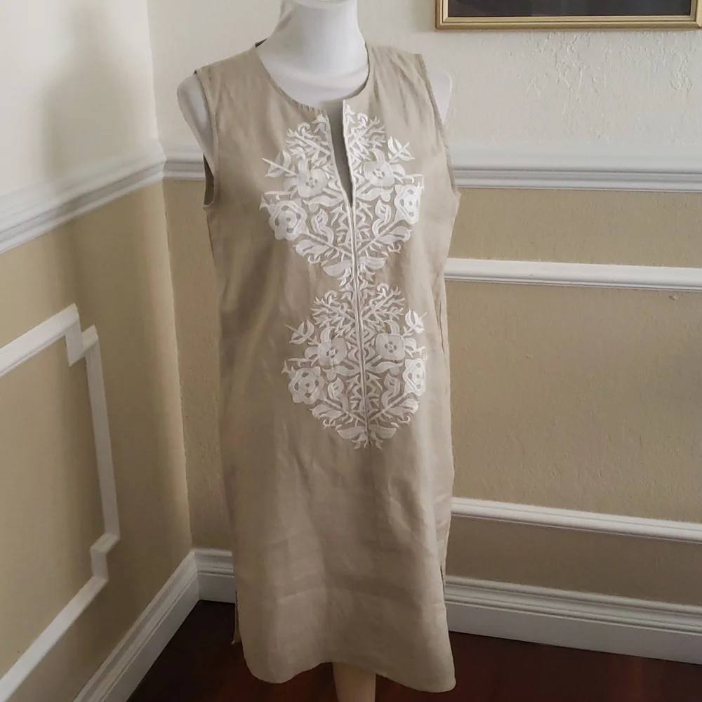 Peck & Peck linen dress - Picture 1 of 5